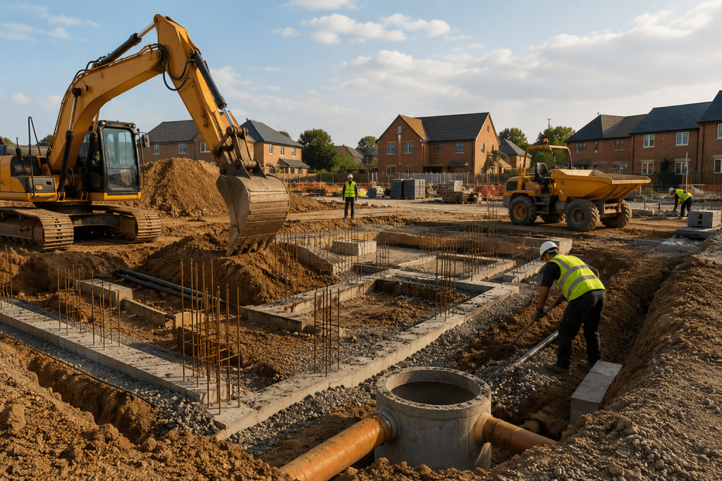 Groundworks Services in Watford