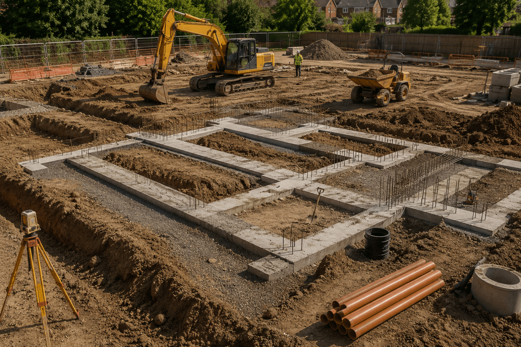 Groundworks Services in High Wycombe