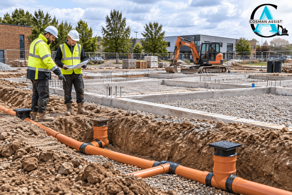 Groundworks in Bedford and Luton